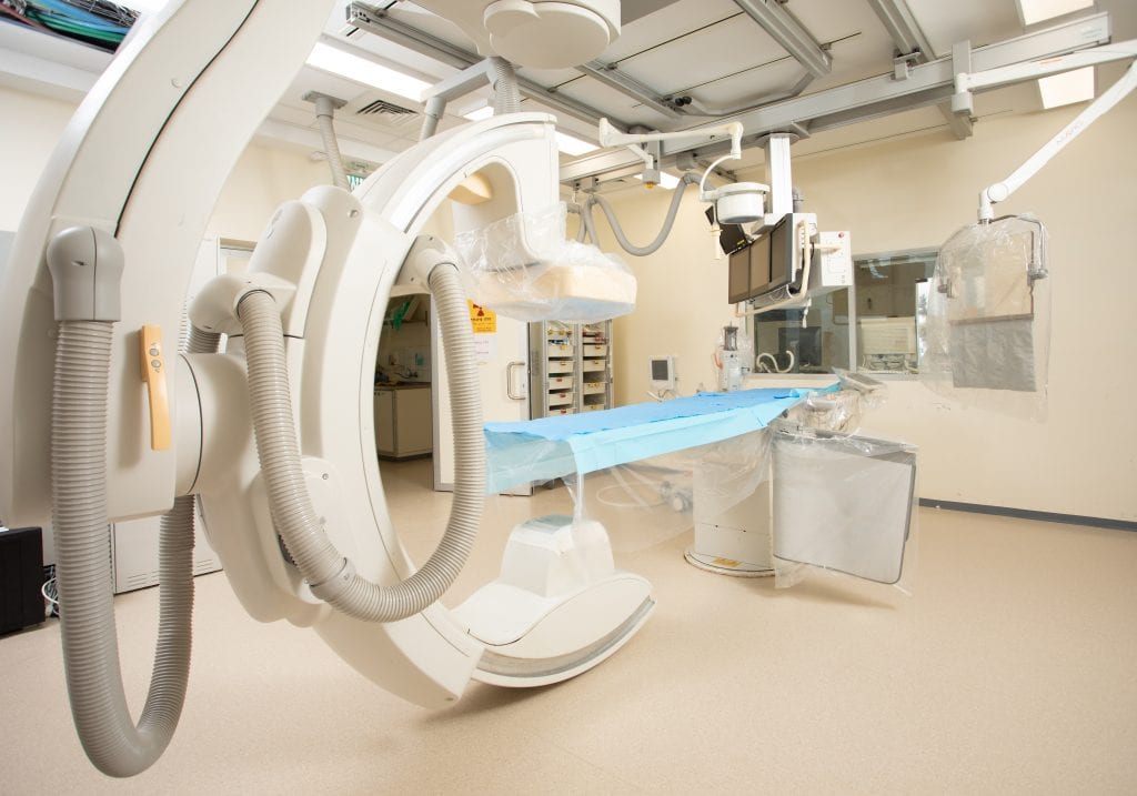 Operating Rooms including Fluoroscopy C-arm